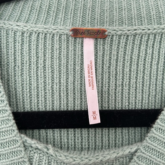 Free people easy street crop sweater - Picture 2 of 4